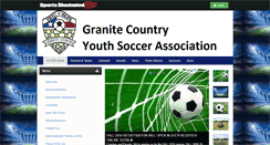 Desktop Screenshot of granitesoccer.com